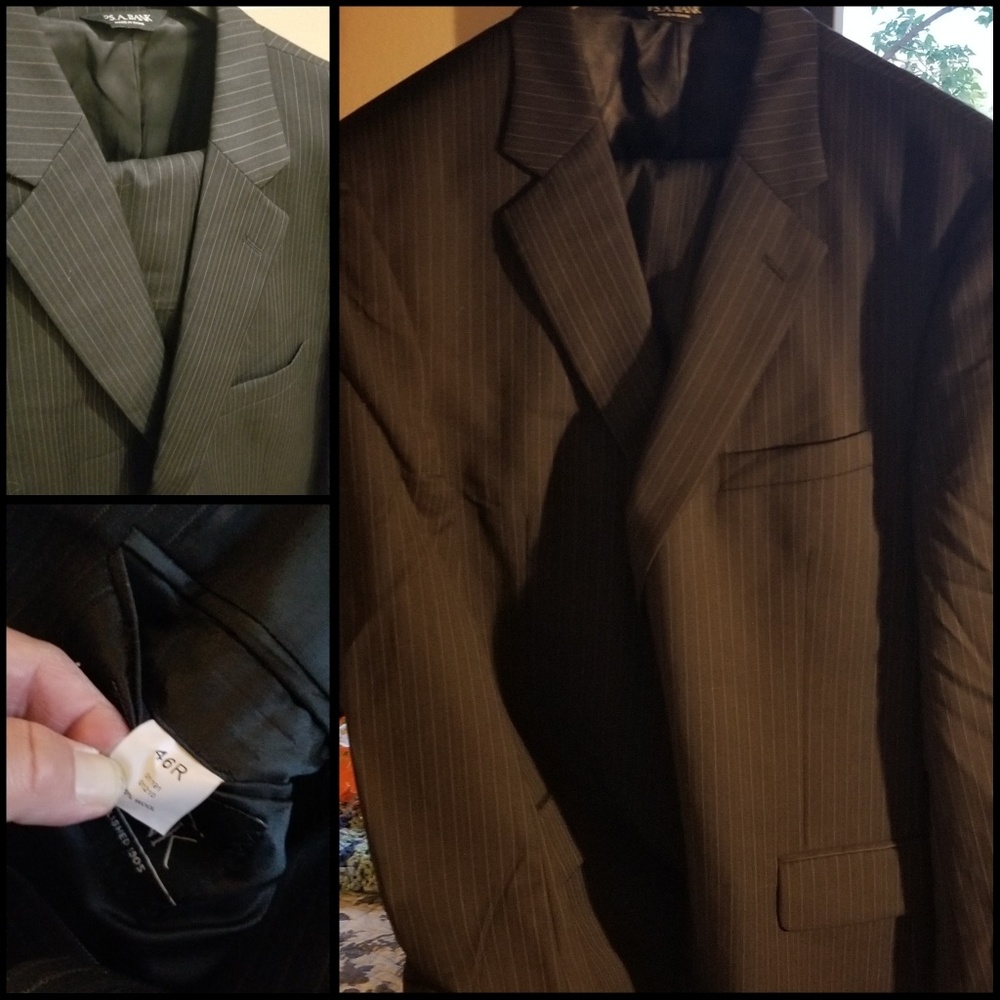 Mens suit jacket and slacks